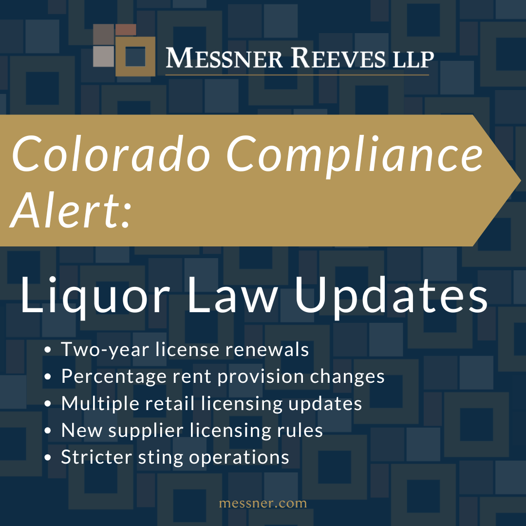 SB24-231: Major Updates to Colorado Liquor Laws