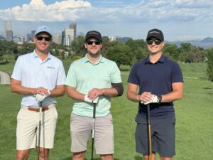 Golfers at COFPA Golf Tournament