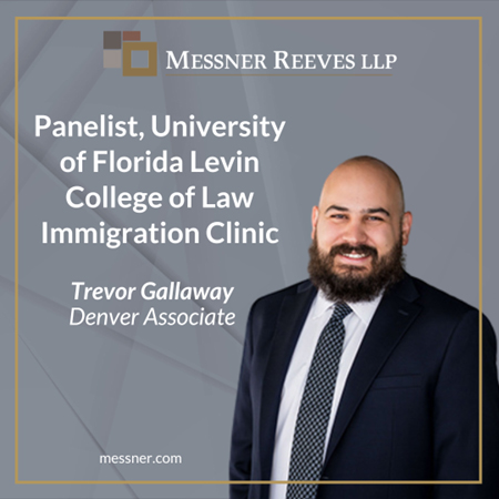 Trevor Gallaway Participates in Immigration Panel Discussion